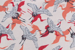 Tsuru High Performance Upholstery Fabric in Spice