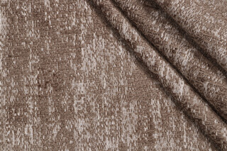 Artwork Woven Chenille Upholstery Fabric in Taupe