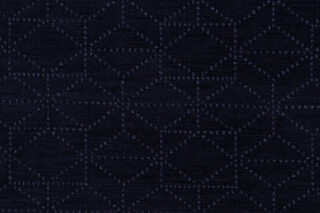 Crypton Devin High Performance Woven Chenille Upholstery Fabric in Indigo