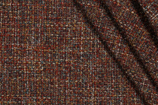 Golding Morris Woven Upholstery Fabric in Blaze 
