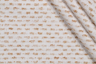Golding Tilden Woven Upholstery Fabric in Meringue 