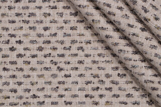 Golding Tilden Woven Upholstery Fabric in Pewter 