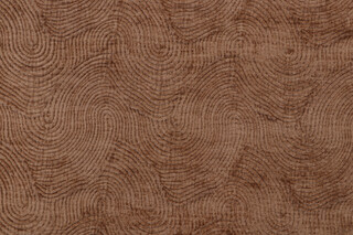 Richloom Miyazaki Woven Chenille Upholstery Fabric in Caramel 