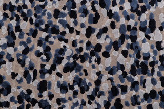 Richloom Suko Velvet Upholstery Fabric in Atlantic 