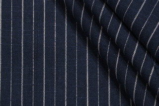 Richloom Witty Woven Decorator Fabric in Navy 