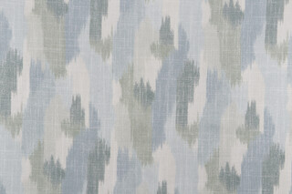 Sample of Richloom Shakti Printed Drapery Fabric in Herbal 