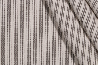 Richloom Nifty Woven Decorator Fabric in Black 