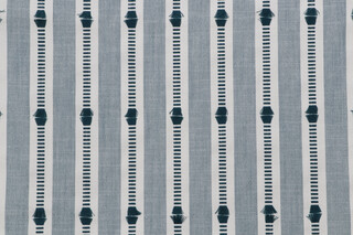 Richloom Peek Woven Decorator Fabric in Aegean 