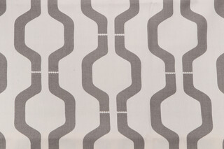 Neilson Woven Upholstery Fabric in Grey