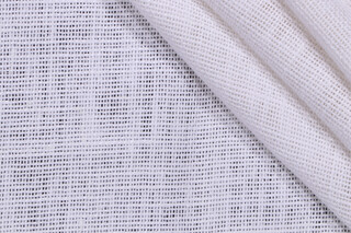 Burlap Decorator Fabric in White
