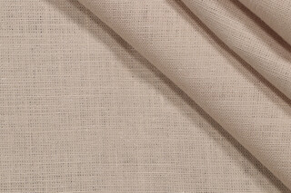 Novak Woven Linen Drapery Fabric in Natural