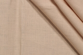Arias Woven Linen Drapery Fabric in Wheat