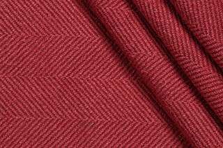 Valdese Weavers Jumper Woven Crypton Home Finish Upholstery Fabric in Strawberry