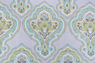 Jennifer Adams Home Laurel Printed Cotton Drapery Fabric for Covington
