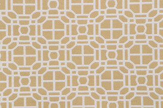 Belle Vista Woven Decorator Fabric in Lemon Zest
