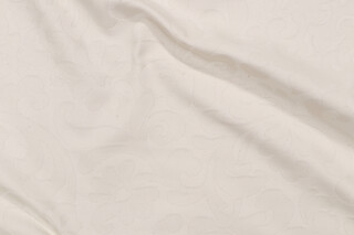 Riana Woven Jacquard Decorator Fabric in Vanilla