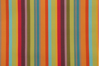 Terrasol-Rimini Woven Solution Dyed Acrylic Awning Outdoor Fabric in Rainbow