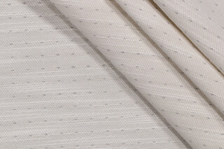 Drift Spot Woven Polyester Outdoor Fabric in Silver