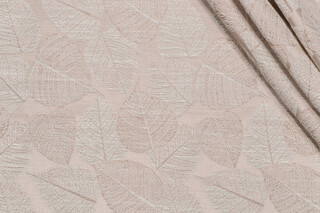 Catawba Damask Decorator Fabric in Champagne