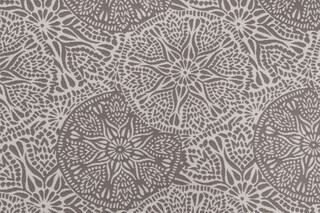 Makayla Woven Polyolefin Outdoor Fabric in Pewter