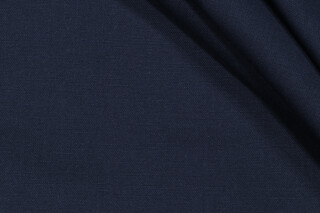 Hendrix Woven Cotton Decorator Fabric in Navy