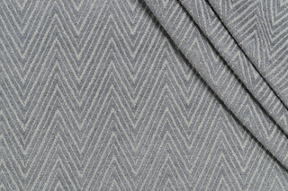 Indra Woven Chenille Upholstery Fabric in Slate