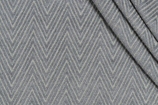 Indra Woven Chenille Upholstery Fabric in Slate