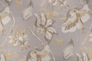 Della Vita Tapestry Upholstery Fabric in Graystone