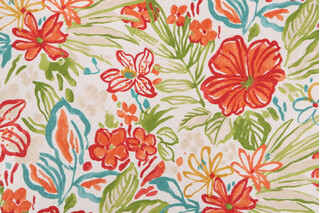 Richloom Valeda-Diamond Tech Printed Polyester Outdoor Fabric in Breeze