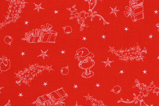 Robert Kaufman How The Grinch Stole Christmas Collection ADED-21780-223 Printed Cotton Craft Fabric in Holiday