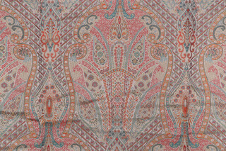 1 Yard Imperial Tapestry Upholstery Fabric in Coral Pink