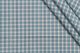 1 Yard Cape Cod Woven Decorator Fabric in Teal