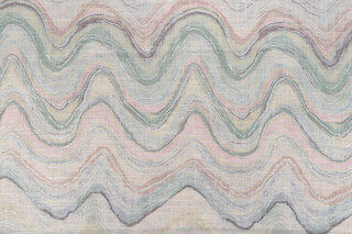 1 Yard Richloom Florence Printed Linen Blend Drapery Fabric in Atmosphere