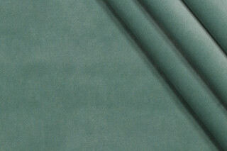 Banks Velvet Upholstery Fabric in Viridian