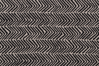 Walton Woven Upholstery Fabric in Black