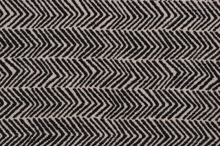 Walton Woven Upholstery Fabric in Black