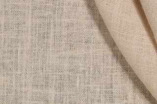 Burlap Decorator Fabric in Beige