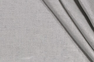 Costa Woven Decorator Fabric in Silver