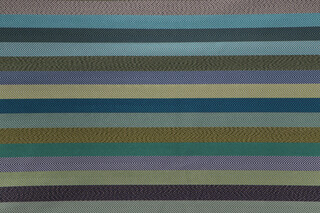 Signature Stripe Woven Decorator Fabric in Azure