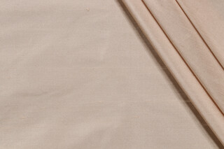 Lessie Silk Decorator Fabric in Biscuit