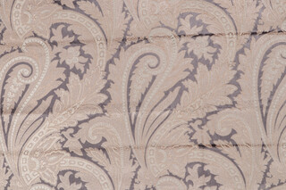 Maggiore Printed Velvet Upholstery Fabric in Sabbia