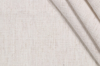 Crypton Nomad High Performance Woven Chenille Upholstery Fabric in Snow