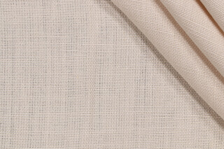 P Kaufmann Slubby Linen Woven Decorator Fabric in Cream