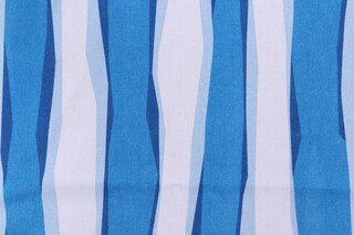 Domino Martin Line Printed Cotton Drapery Fabric in High Noon for Robert Allen