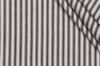 PK Lifestyles Essential Woven Cotton Twill Decorator Fabric in Tuxedo 