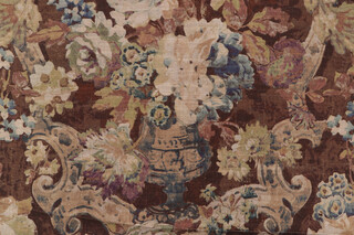 PK Lifestyles Roma Printed Cotton Blend Drapery Fabric in Semi-Sweet 