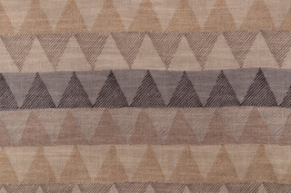 PK Lifestyles Ground Level Printed Cotton Blend Drapery Fabric in Twine 