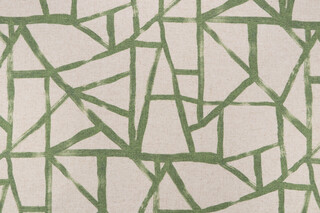 PK Lifestyles What&#39;s Your Angle Printed Decorator Fabric in Loden 