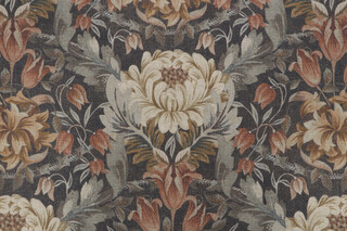 PK Lifestyles Garden Ornament Printed Decorator Fabric in Truffle 