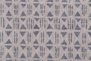 PK Lifestyles Corfu Woven Upholstery Fabric in Lapis 